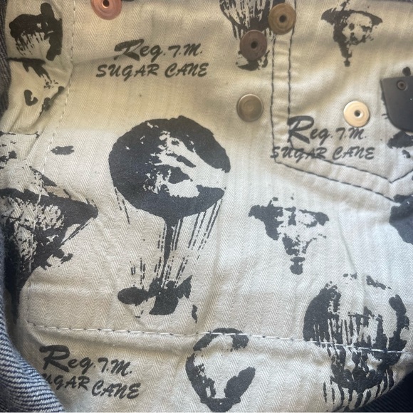 Vintage Sugar Cane Reg. 7. M studded jeans - Picture 13 of 16